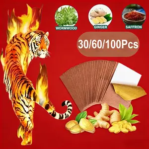 Stick On & Relax! Herbal Patches for Full Body Comfort - 30/60/100 Pcs