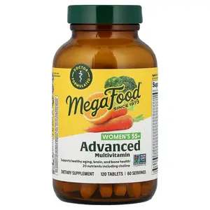 MegaFood Women's 55+, Advanced Multivitamin, 120 Tablets
