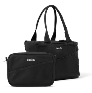 Soolla Studio Bag + Pouch Bundle, Blackout