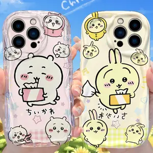 Japanese Manga C-Chiikawas Hachiware Case for iPhone 17 Air 16 E 15 14 Plus 13 12 Mini 11 Pro Max Silicone Shockproof Soft Cover