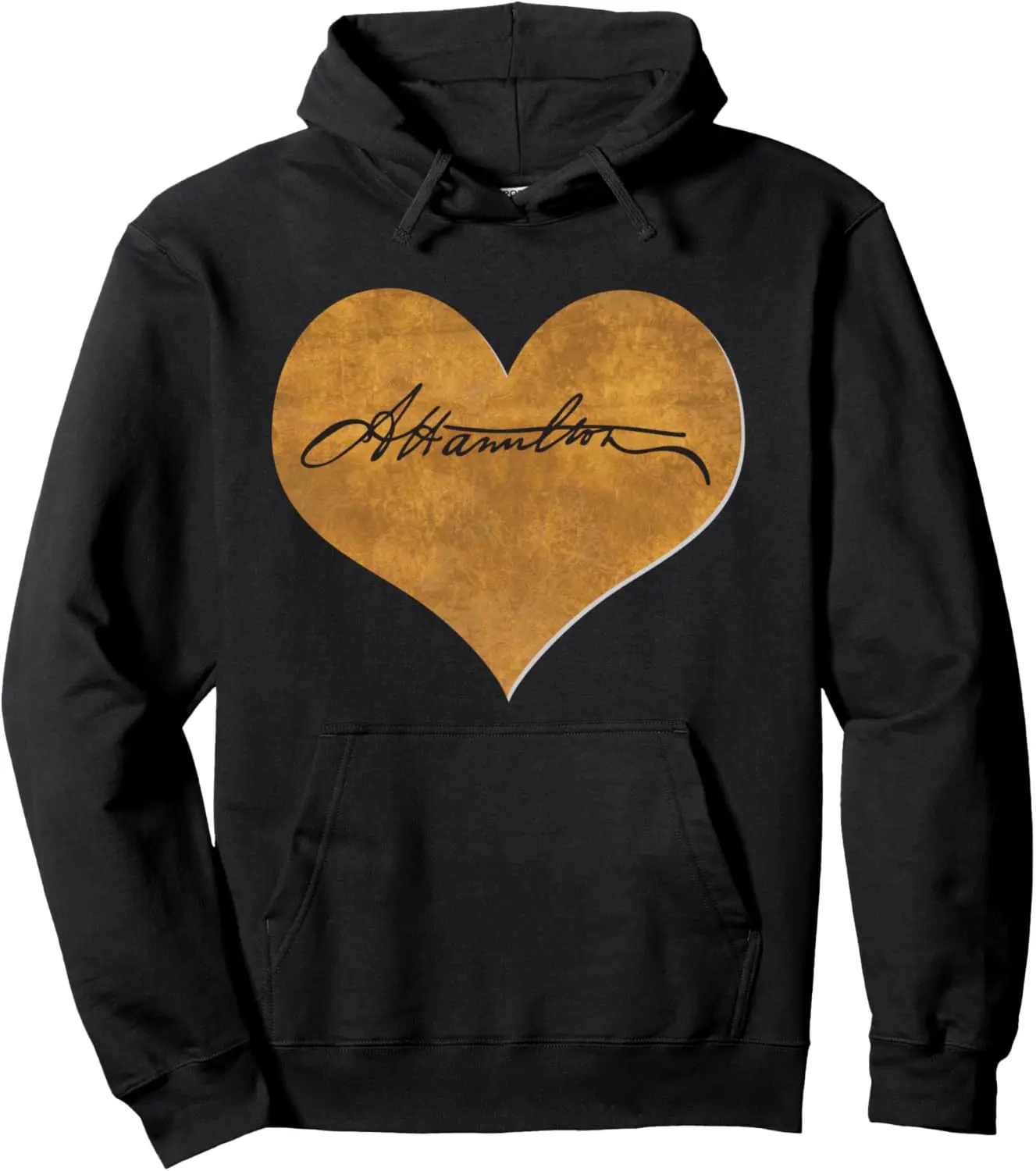 Alexander Hamilton heart Signature Lover Hoodie Pullover Hoodie