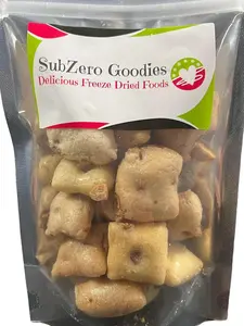 Freeze Dried Peanut Brittle - Lightweight Snack with Pure Ingredients - Traditional
