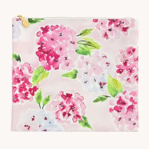 Planner Pouch - Blush Hydrangea