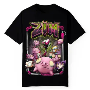 Invader Zim T-Shirt Cartoon Graphic Tee XY130401
