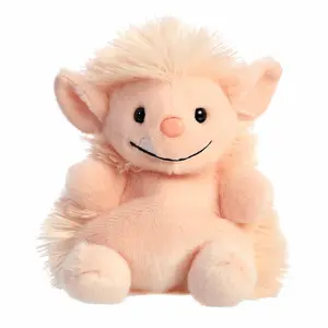 Palm Pals Adorable Moh Ogre 5 inch Pink Mini Soft Plush Collectable Stuffed Animal