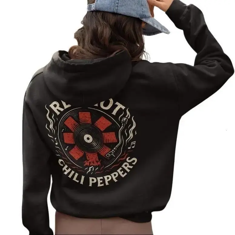 Red Hot Pepper Band Hoodie, Red Hot Pepper Shirt, Rock Music Hoodie, Unisex Rocker Clothing, Gift For Fans