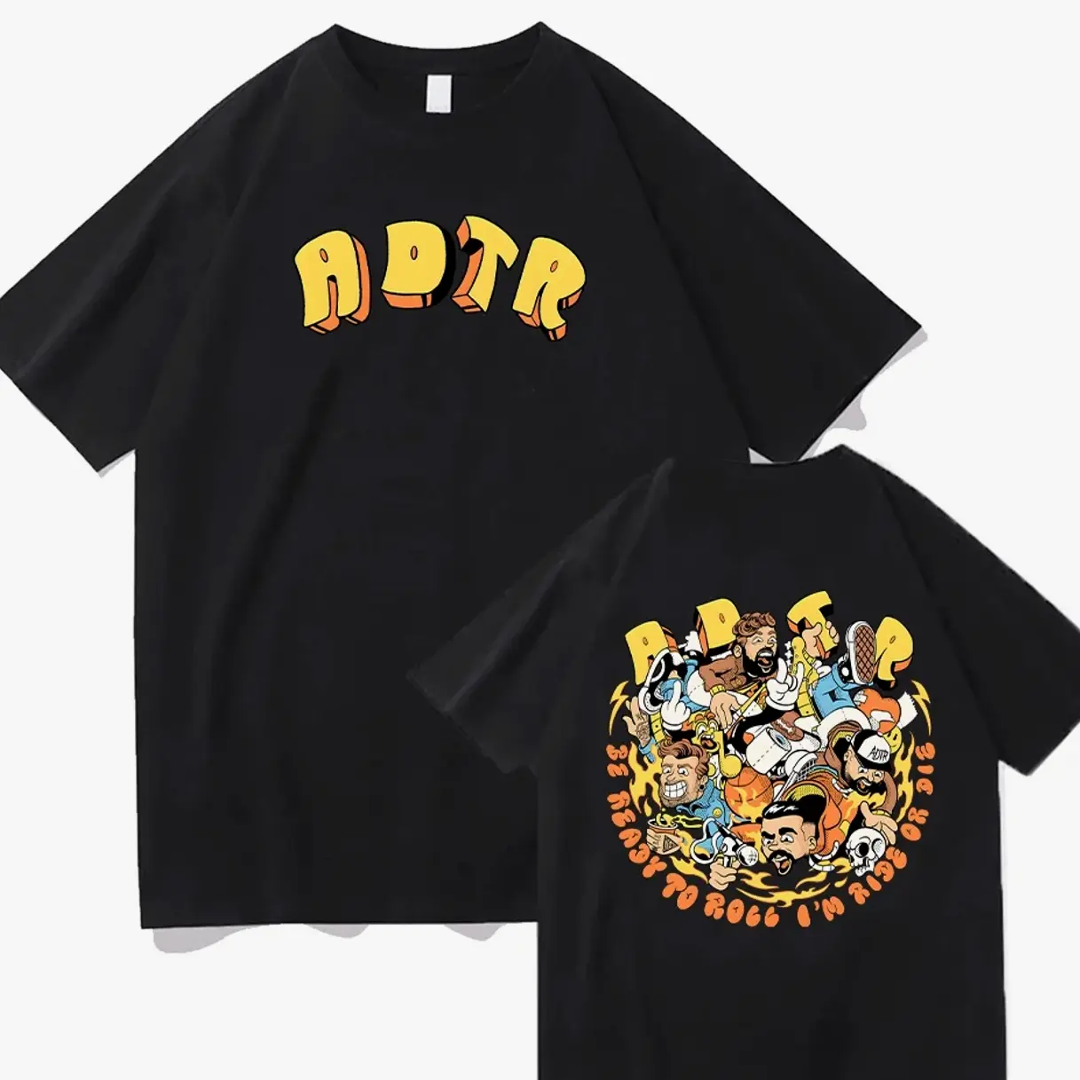 A Day To Remember All My Friends Tee Punk Rock Band Merch Graphic T-Shirt Summer Women Men Cotton Short Sleeve Casual Loose-fit 1HT Crewneck Classic