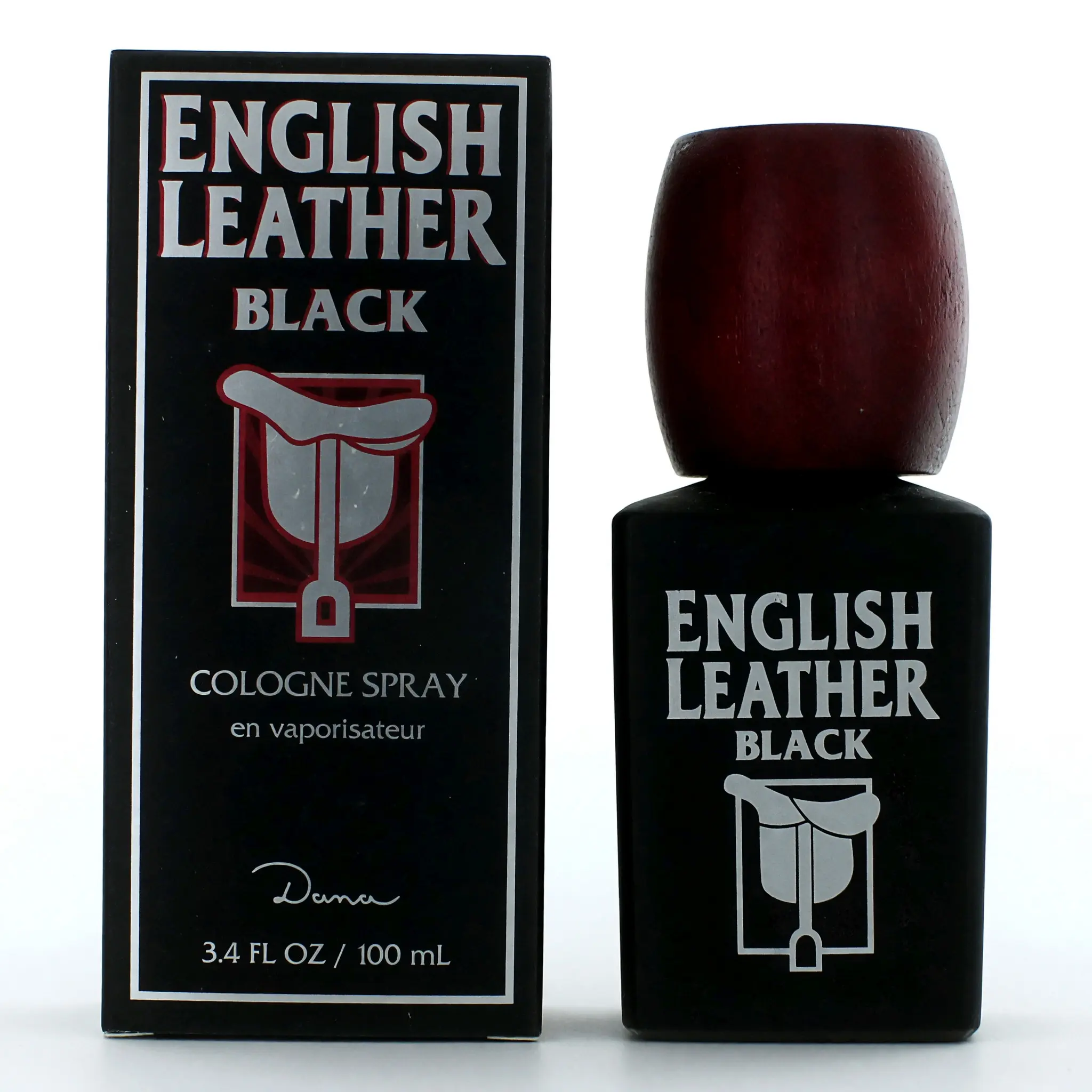 Men's English Leather Black by Dana - 3.4 oz Cologne Spray, Men's Fragrance