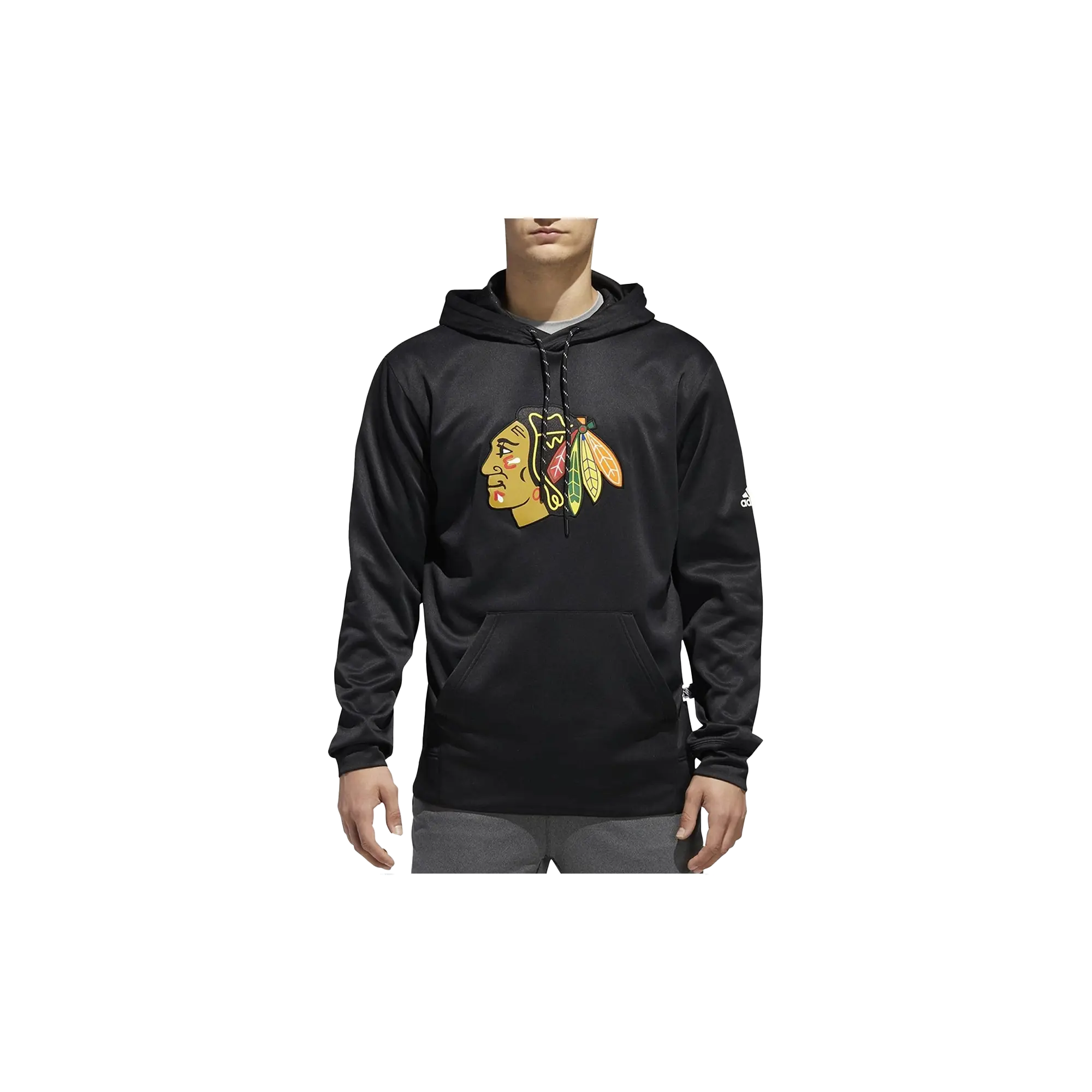 NHL Chicago Blackhawks Pullover Hoodie "Black" DN2546