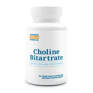 Choline Bitartrate, 650 mg, 60 Vegetable Capsules