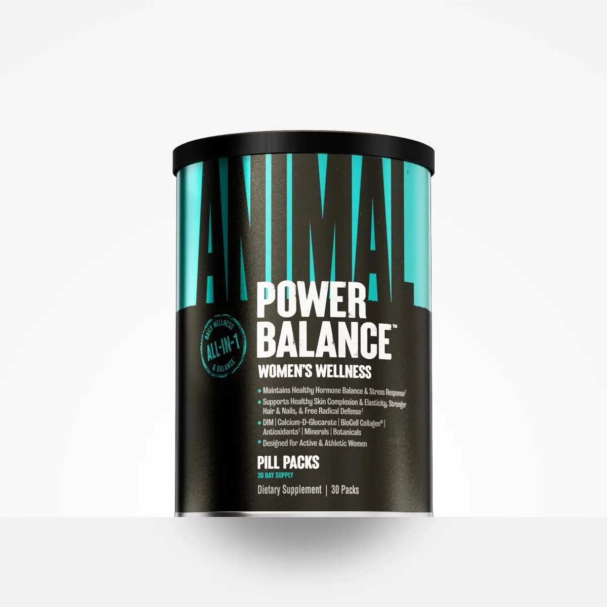 Animal Power Balance Women's Wellness Hormone Balance with Biotin, Vitamin D, Vitamin K, Collagen