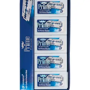Dorco Prime Double Edge Razor Blades - 100 Blades for Comfort