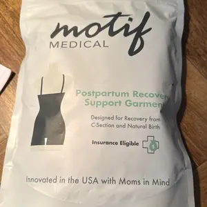Motif Medical Postpartum Recovery Support Garment for C-Section and Natural Birth Insurance Eligible USA Innovated- SIZE XL