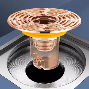 Magnetic Floor Drain Self-Closing Anti-blocking Filter Anti-Odor Bathroom Toilet Shower Hair Catcher Kitchen Drain No Smell