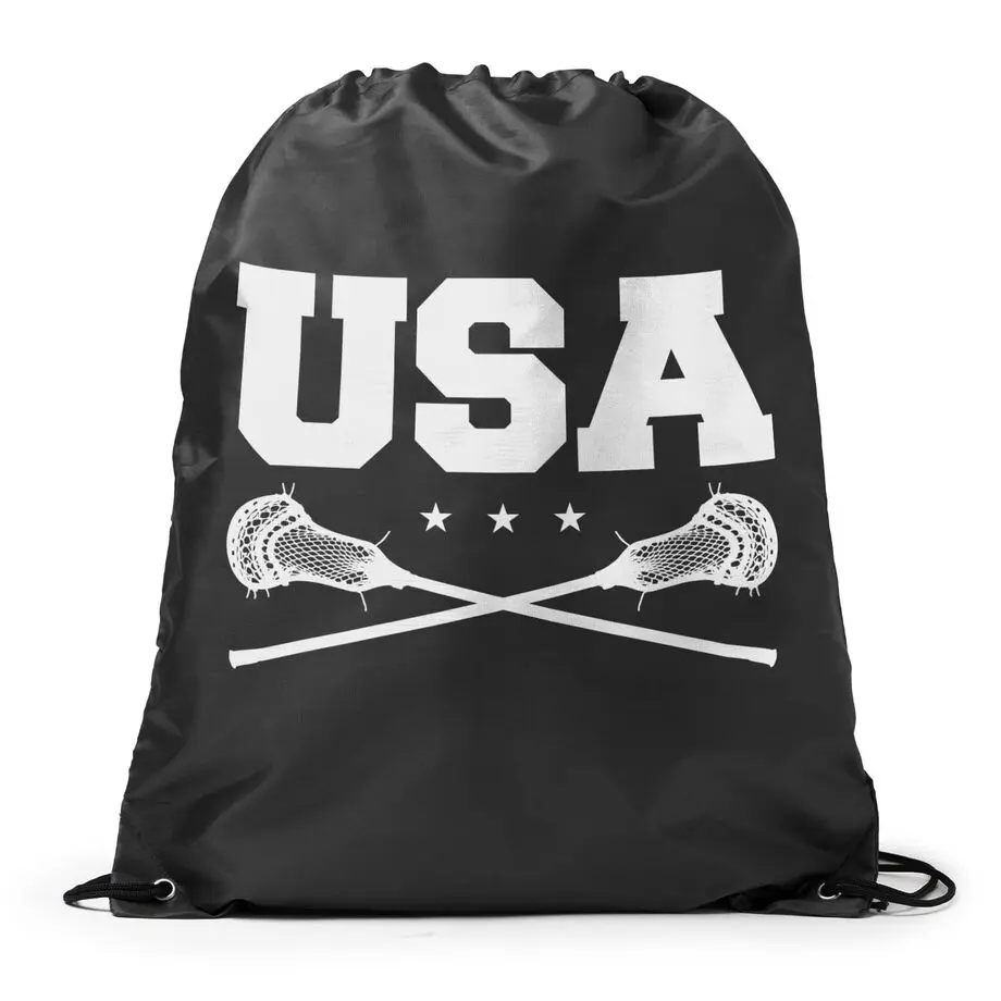 Guys Lacrosse Drawstring Backpack - USA Lacrosse