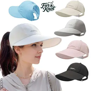 2-pack unisex UPF sun protection baseball caps, lightweight and breathable. Adjustable hook-and-loop closure, wide brim ideal for outdoor sports, elastic all-season design in white, gray and black.