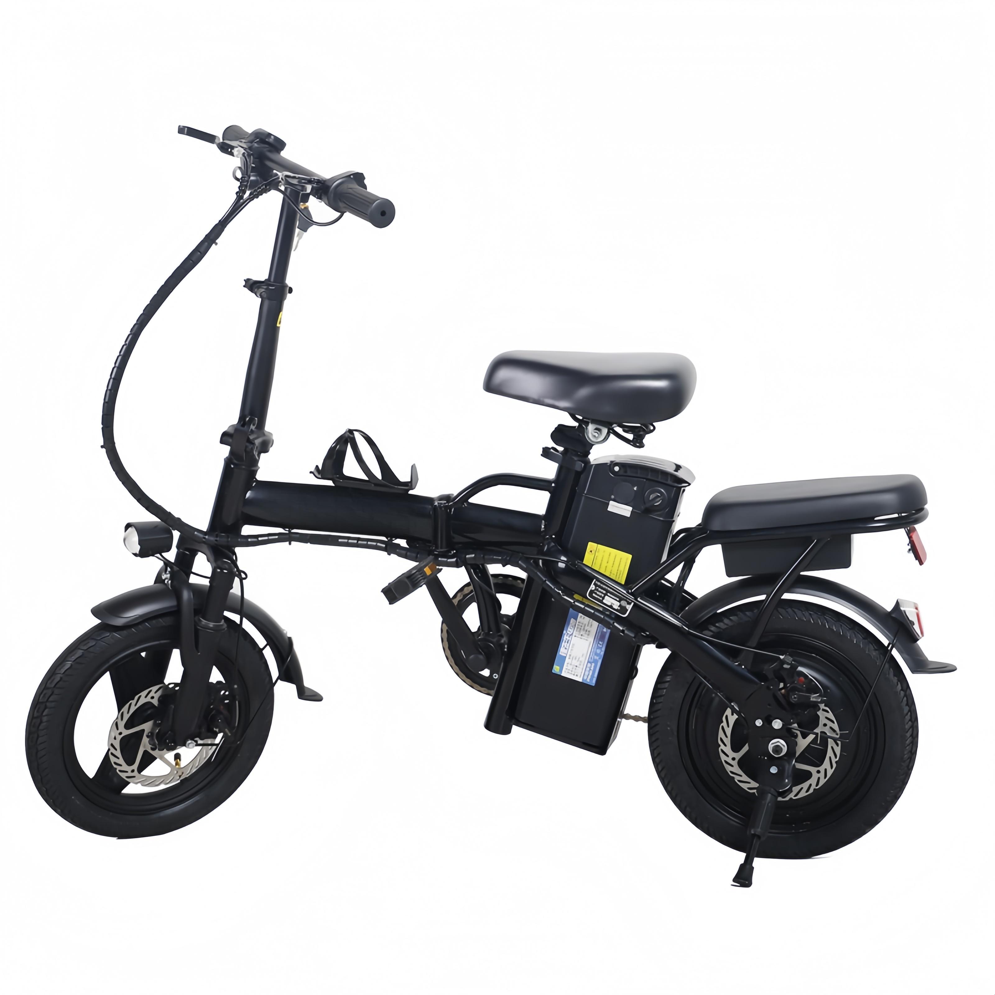 S6 Electric Bicycle | 400W Motor | Long Battery Life | 48V 15Ah Foldable Bike Seat Dual ic elect