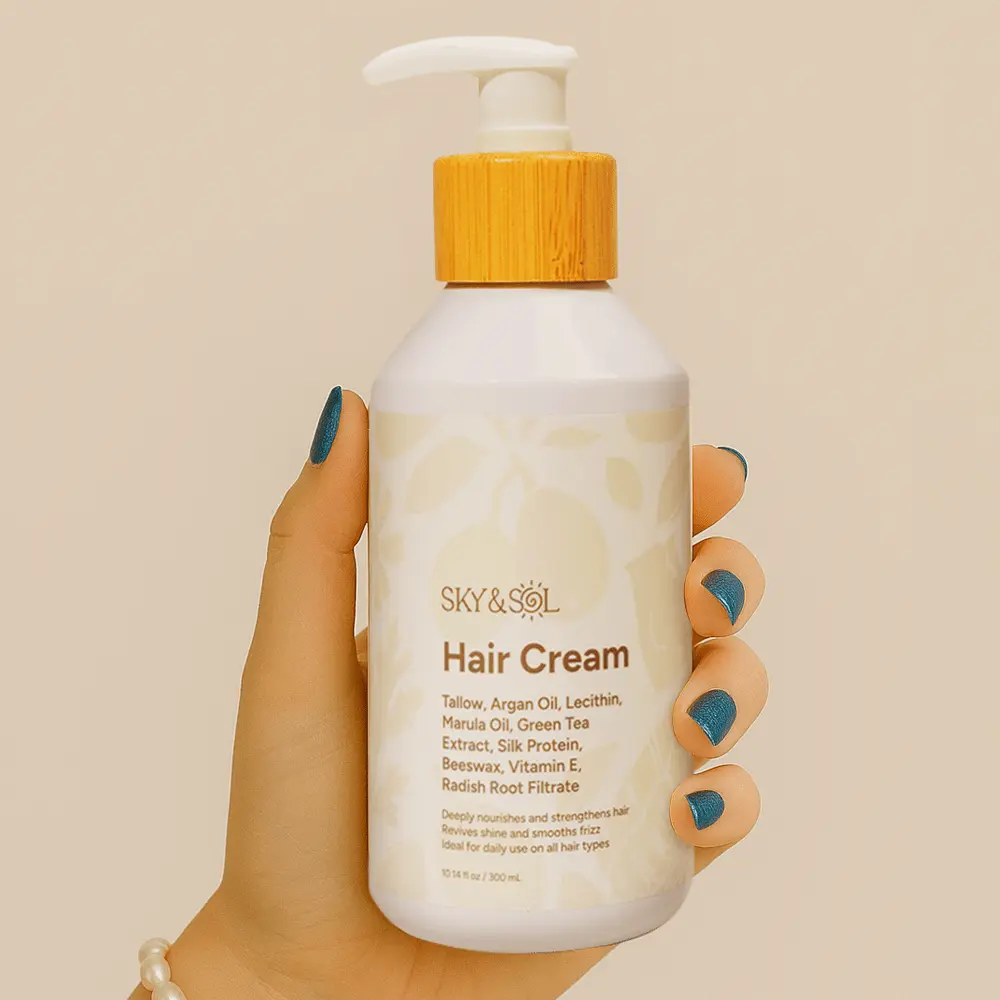 SKY & SOL Tallow Leave-In Hair Care Cream Conditioner