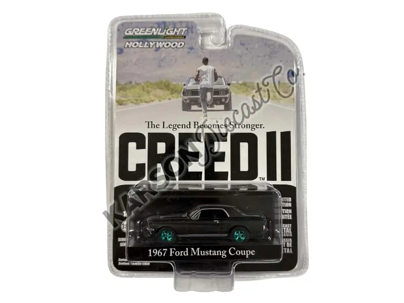 Greenlight 1/64 Eleanor – Ford Mustang 1967 – Gone In 60 Seconds – Chase Car Verte