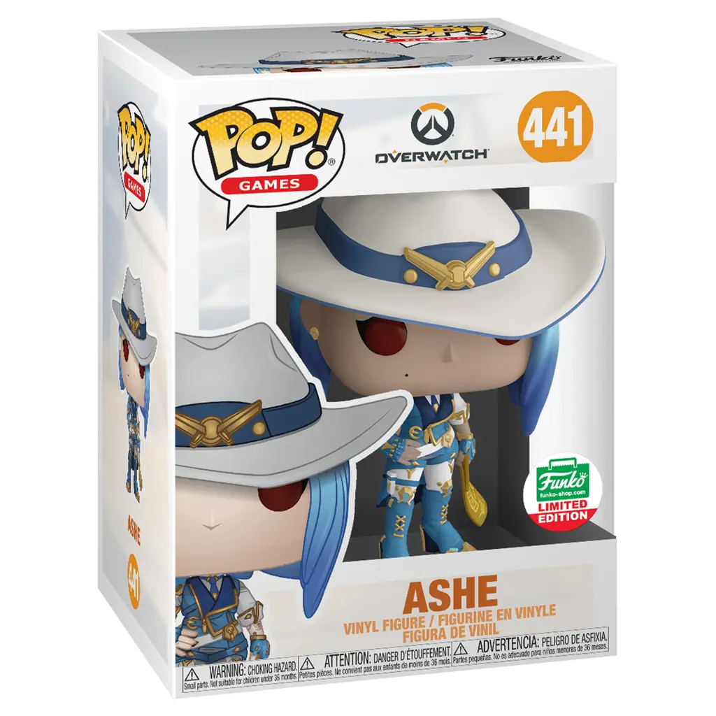 Funko Pop! Overwatch - Ashe (Winter Skin) #441 Exclusive Collectible Pop Vinyl Figure