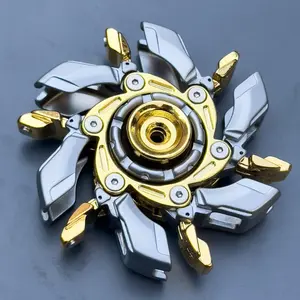 Edc Metal Toy Push Plate, Rotating Armor Opener, Alloy Steel Fidget Spinner, Stress Relief Fidgeting, Adult Stress Relief Toy, Unisex Anxiety Reliever, Stress Relief Gadgets