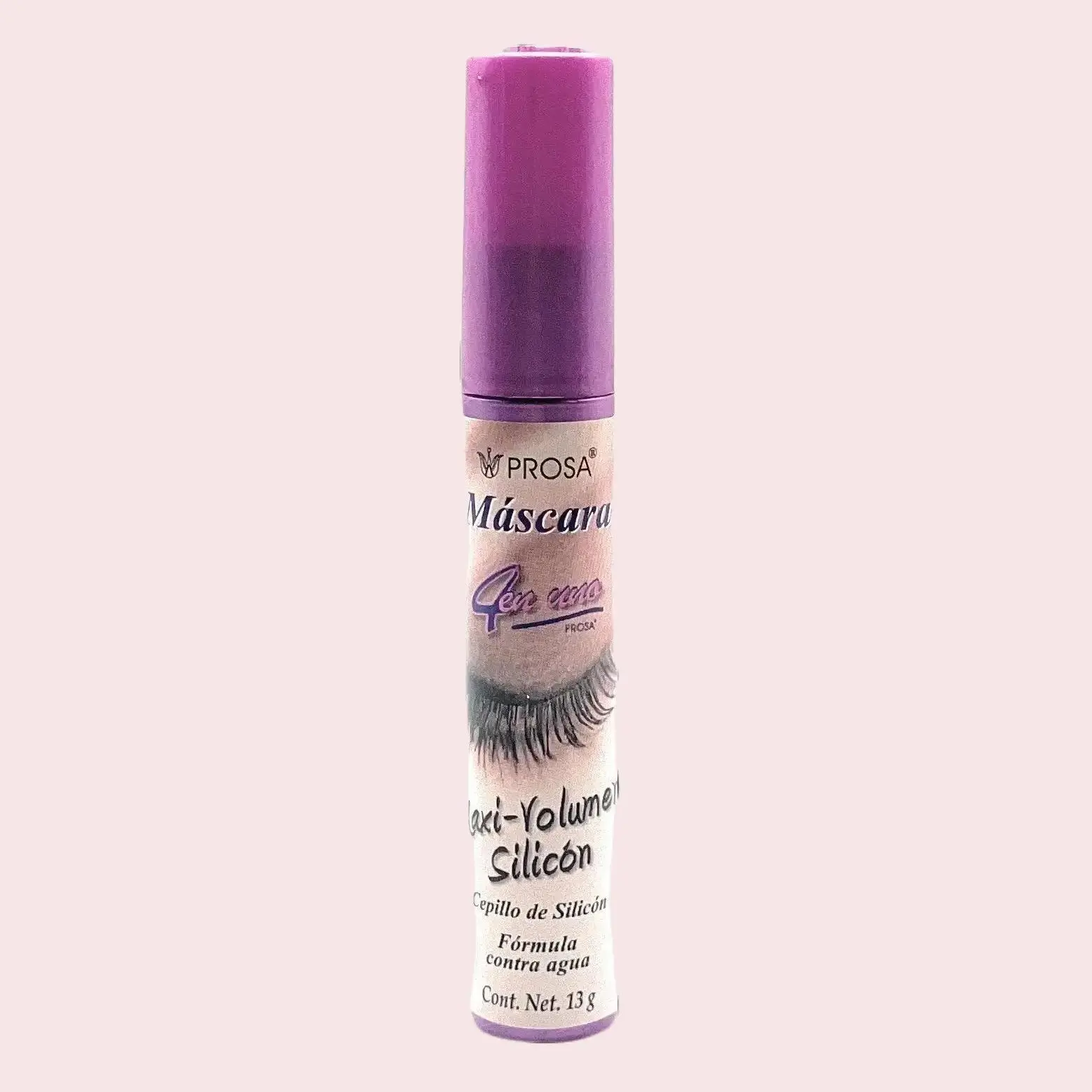 Mascara - PROSA 4 IN 1 (Maxi-Volumen Silicone) Mascara BLACK Water Proof Makeup Aloe Gel mascara apple  mascara mexican bottom lash Cosmetic Jojoba Waterproof Triple Microfiber Multipurpose