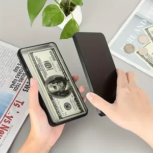 1pc Cash Storage Organizer: Coin Box and Bill Box with Lid - High Quality, Smooth Surface, Flat Bottom - Office Supplies for Everyday Desktop Organization