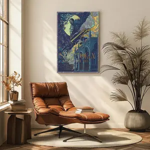 Vintage Wall Poster, Sleep Token Tour Poster 2025 – Even in Arcadia US Dates