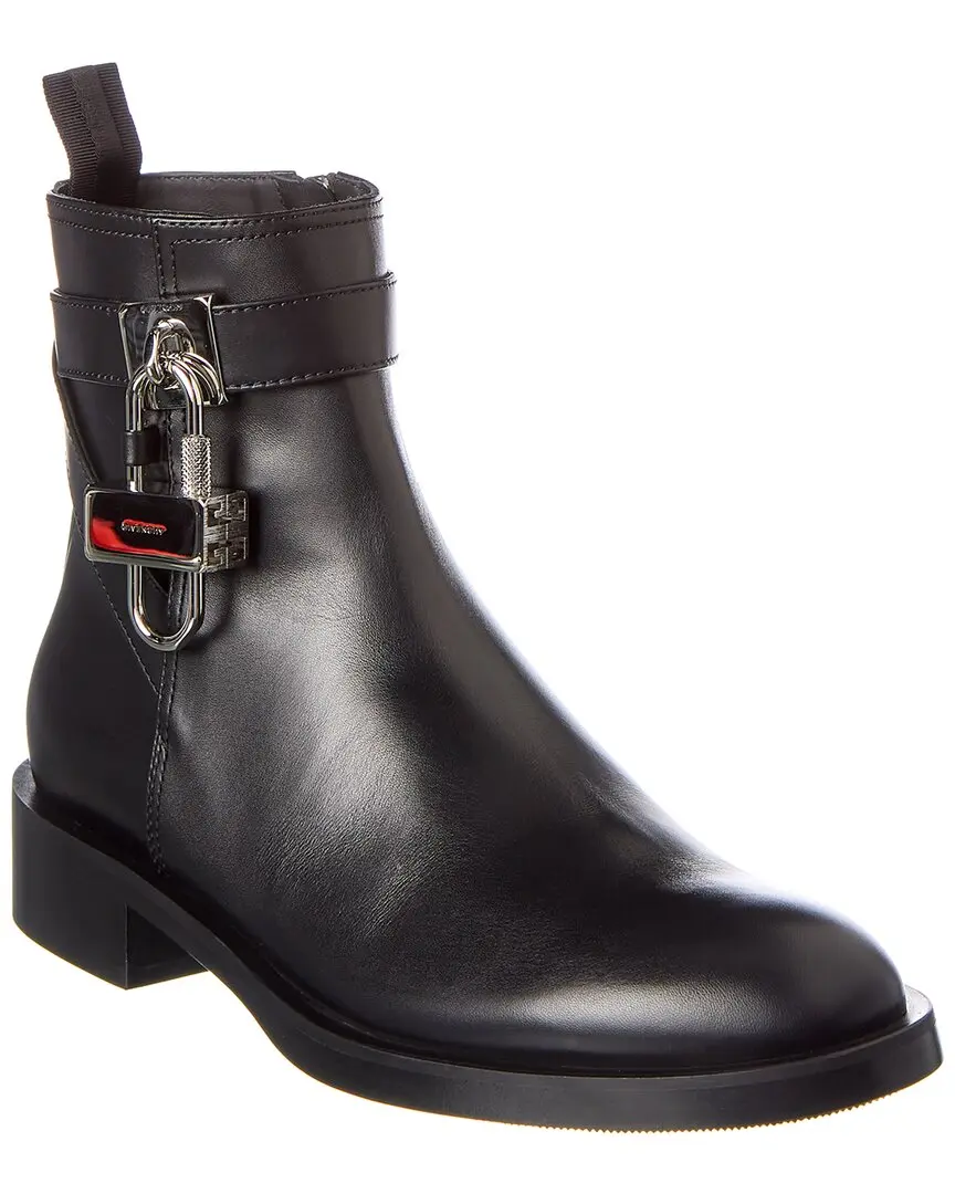 Givenchy Lock Leather Bootie