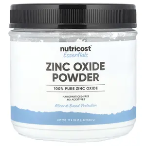 Nutricost Essential, Zinc Oxide Powder, 17.9 oz (500 g)