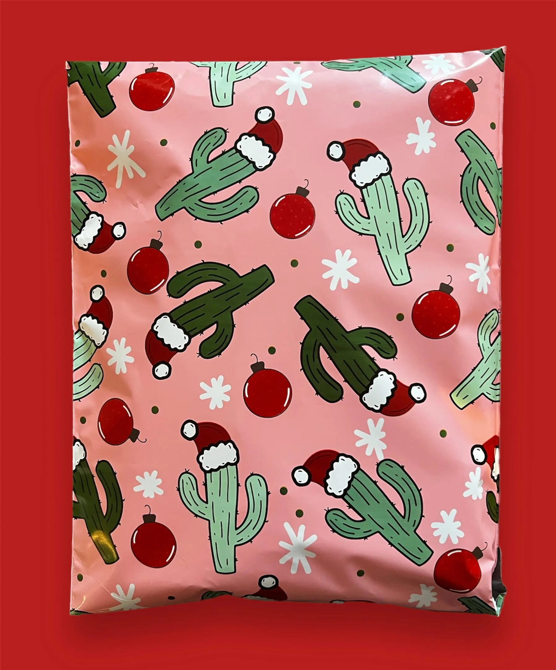 10x13 Western Wonderland Christmas Poly Mailer