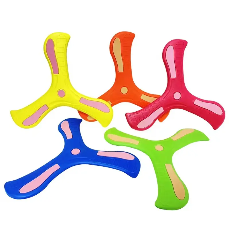Viral Kids Foam Boomerang Toy, Soft EVA Returning Boomerang, Outdoor Sports Throwing Toy, Safe & Lightweight for Backyard, Beach, Park, Great Stress Relief & Family Fun Activity