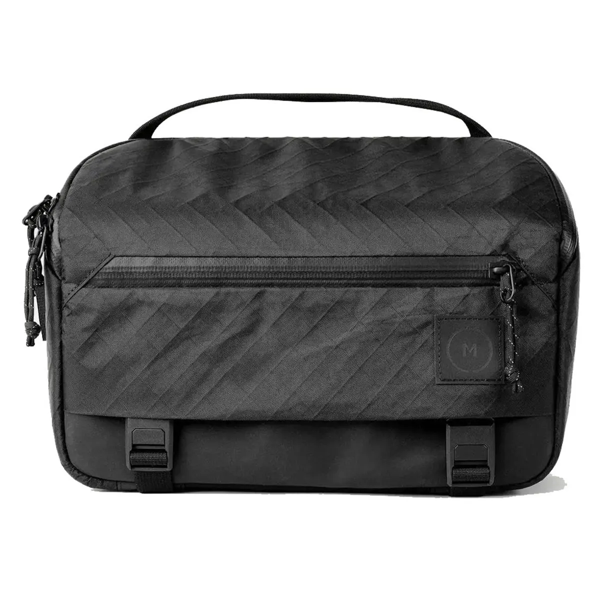 Moment Bomber Eco-Friendly 6L Camera Sling Bag for Adults, Ambidextrous Quick-Release Strap, Cross-Body Stability Strap, Zip Up, Durable Padding, Modular Dividers, Customizable for DSLR Kit, Black, Ideal for All-Day Shoots