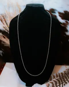 Navajo Pearl Necklace - 4MM 36"