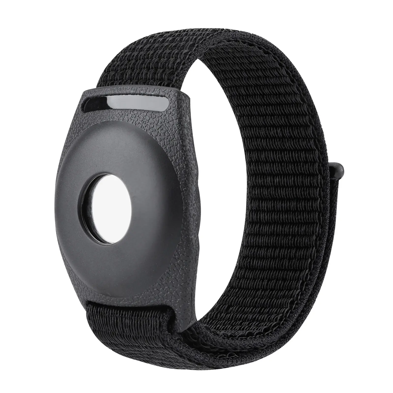 OIDEA Sport Medallion Holder Wristband for Men and Women, Silicone & Nylon Wrist Accessory with Adjustable Velcro for Princess Cruise & AirTag, Sports Accessories