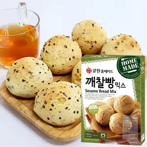 Q1 ONE HOMEMADE Sesame Bread Mix for Wheat Sweet Rice Bun 1.1lb (500g)