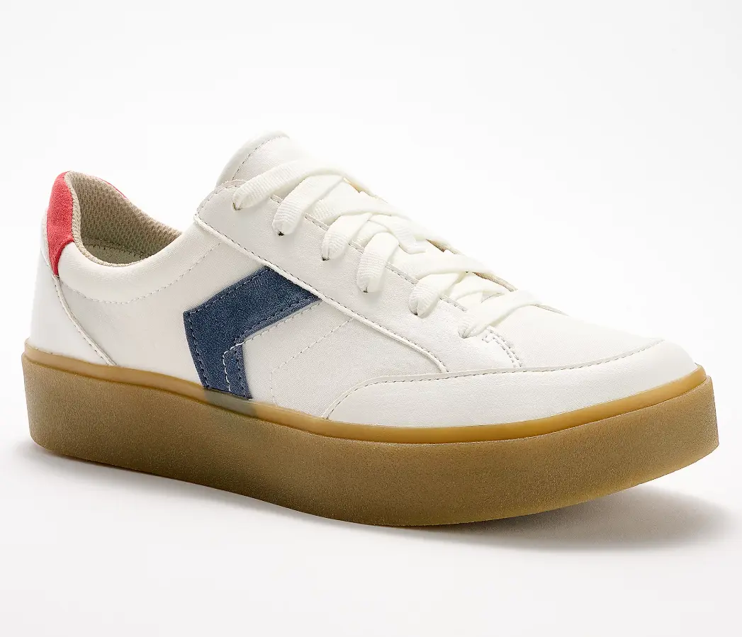 Dr . Scholl's Lace-Up Casual Sneakers - Madison Lace