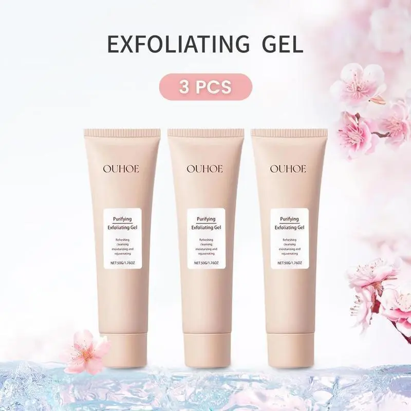 C10 Gentle Exfoliating Gel - Alcohol-Free Hyaluronic Acid Cleanser for Sensitive, All Skin Types, Calming Multi-Pack with Hydrating, Moisturizing, Smoother Skin Benefits, Brightening, Pore-Purifying, Blemish-Targeting Daily Skincare Exfoliator Skin Repair