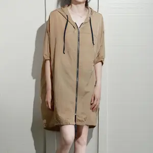 Lightweight Hooded Windbreaker | Casual Oversized Zip Jacket | Streetwear Style for Spring & Summer