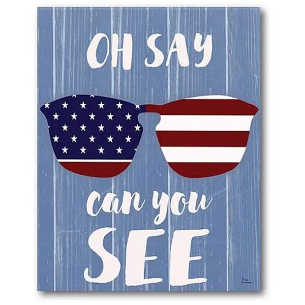 Courtside Market OH SAY Canvas Wall Art - 30" x 40"