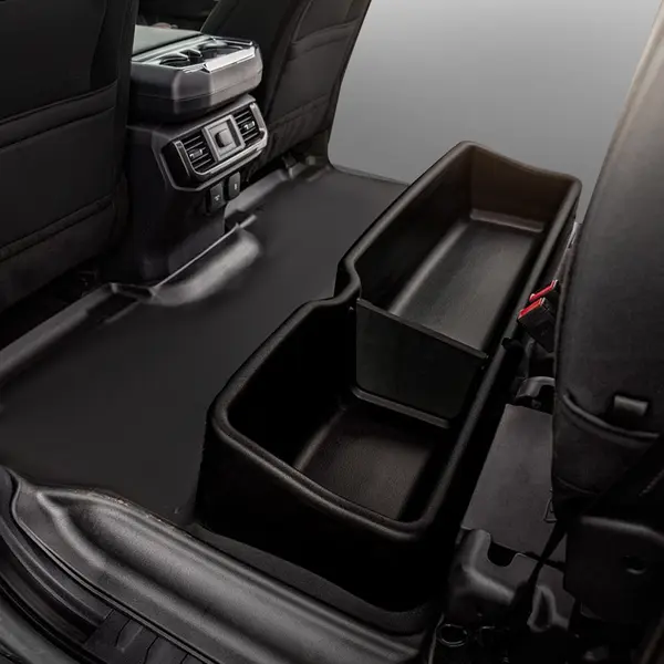 Under Seat Storage Box For Ford F-150 Super Crew Cab 2015-2025 Organizer 09281