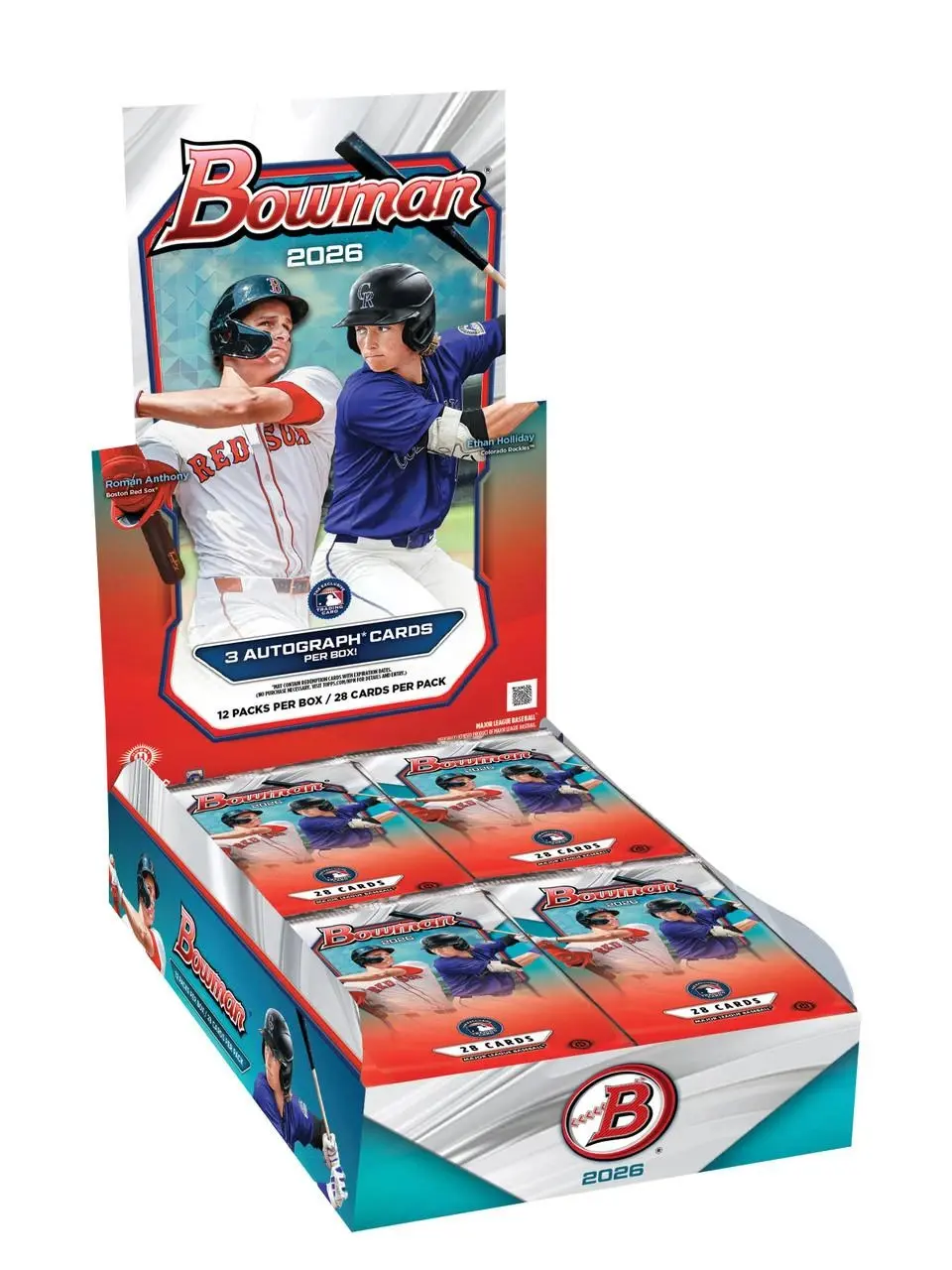 2026 Bowman Baseball Sealed Jumbo Box