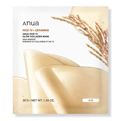 ANUA Rice 70 Glow Collagen Mask