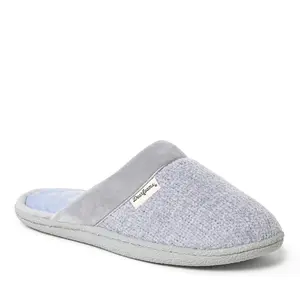 Dearfoams Womens Samantha Chenille Scuff House Slipper