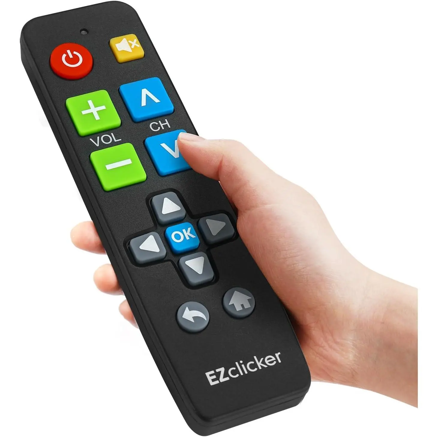Samsung TV Remote |   Big Button Universal TV Remote Control for All Samsung ONLY, Simplified and Easy to Use (2xAAA Batteries not Included) (Black)