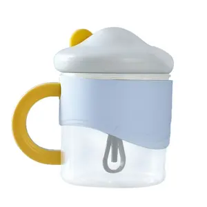 Macaron Cute Mushroom Cup with One-Click Start and Stirring Mode for Easy Hands-Free Use in the Office