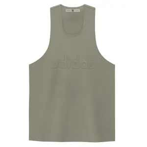 adidas Mens Fear Of God Athletics Crew Neck Tank  Casual - Grey