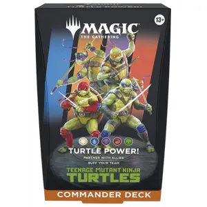 Magic: The Gathering Teenage Mutant Ninja Turtles Commander Deck - Turtle Power!