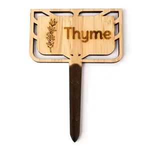 Bamboo Premium Stake Signs - Herbs - Thyme