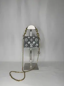 Pre-owned Louis Vuitton Leather Shoulder Bags Coussin Sequin Monogram Shoulder Bag